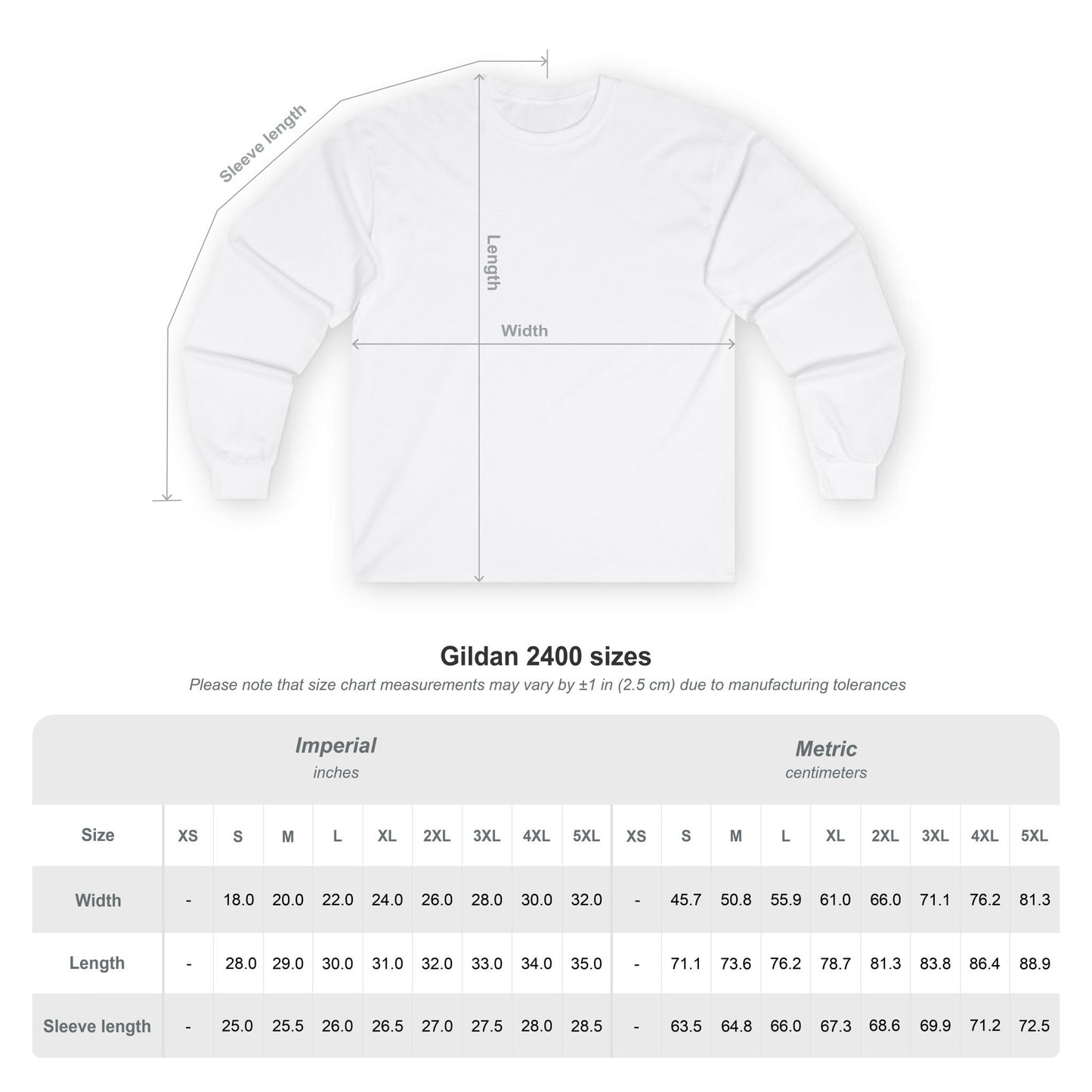 Inconceivable -  Long Sleeve Tee,