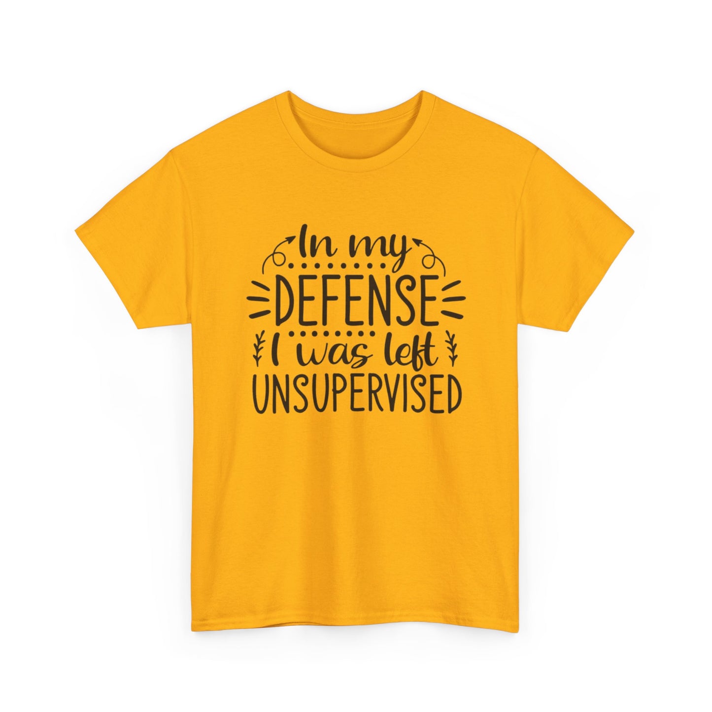"In My Defense, I Was Left Unsupervised"